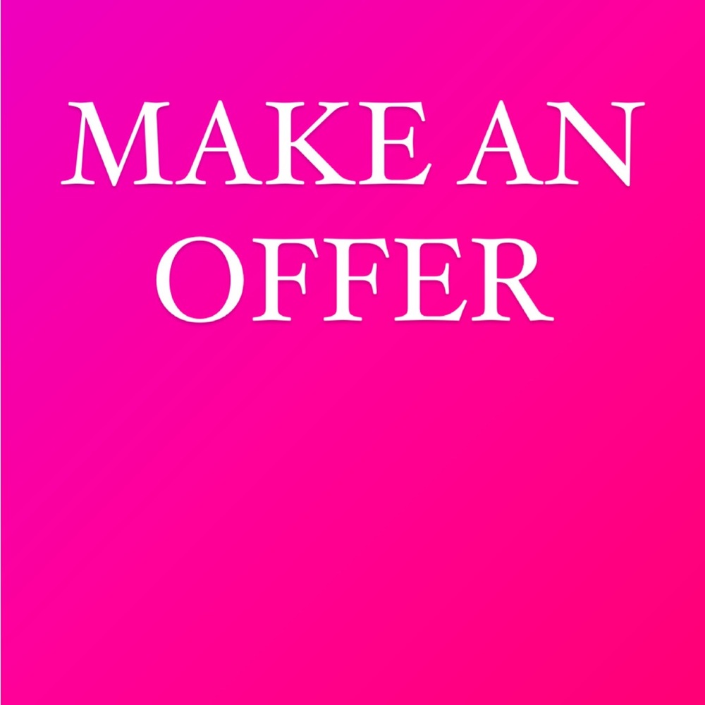 Make me an offer!